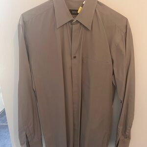 Hugo Boss Light Gray Dress Shirt